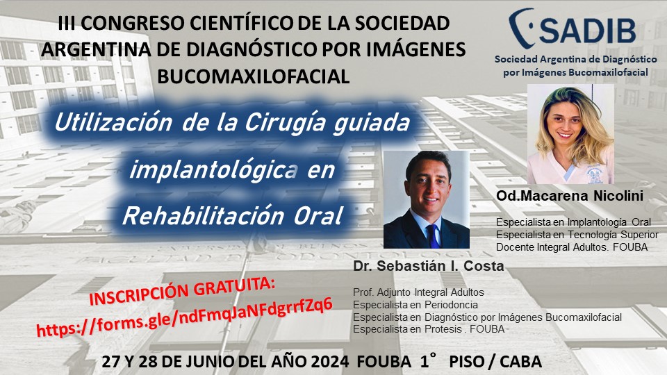 Utilización de la Cirugía Guiada Implantológica en Rehabilitación Oral